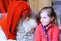 Visite au village du père Noël