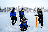 Activité 1 - Safari en motoneige avec pêche sur glace