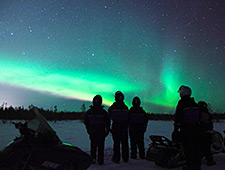 Et si vous avez de la chance, vous verrez les aurores boréales pendant ce voyage