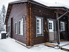 Les chalets dans lesquels vous séjournez sont tous diffèrent en taille et ont tous leur propre stylel