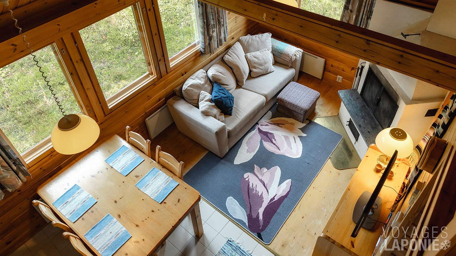 Moyennant un supplément, vous pouvez également séjourner dans un chalet du Jeris Lakeside Resort