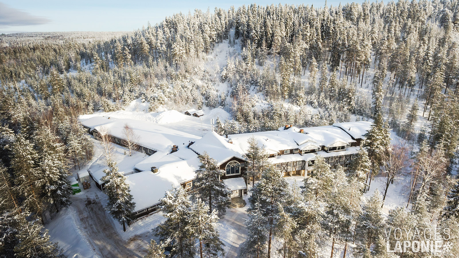 Bienvenue au Bear’s Lodge, à 30 minutes en voiture de Rovaniemi