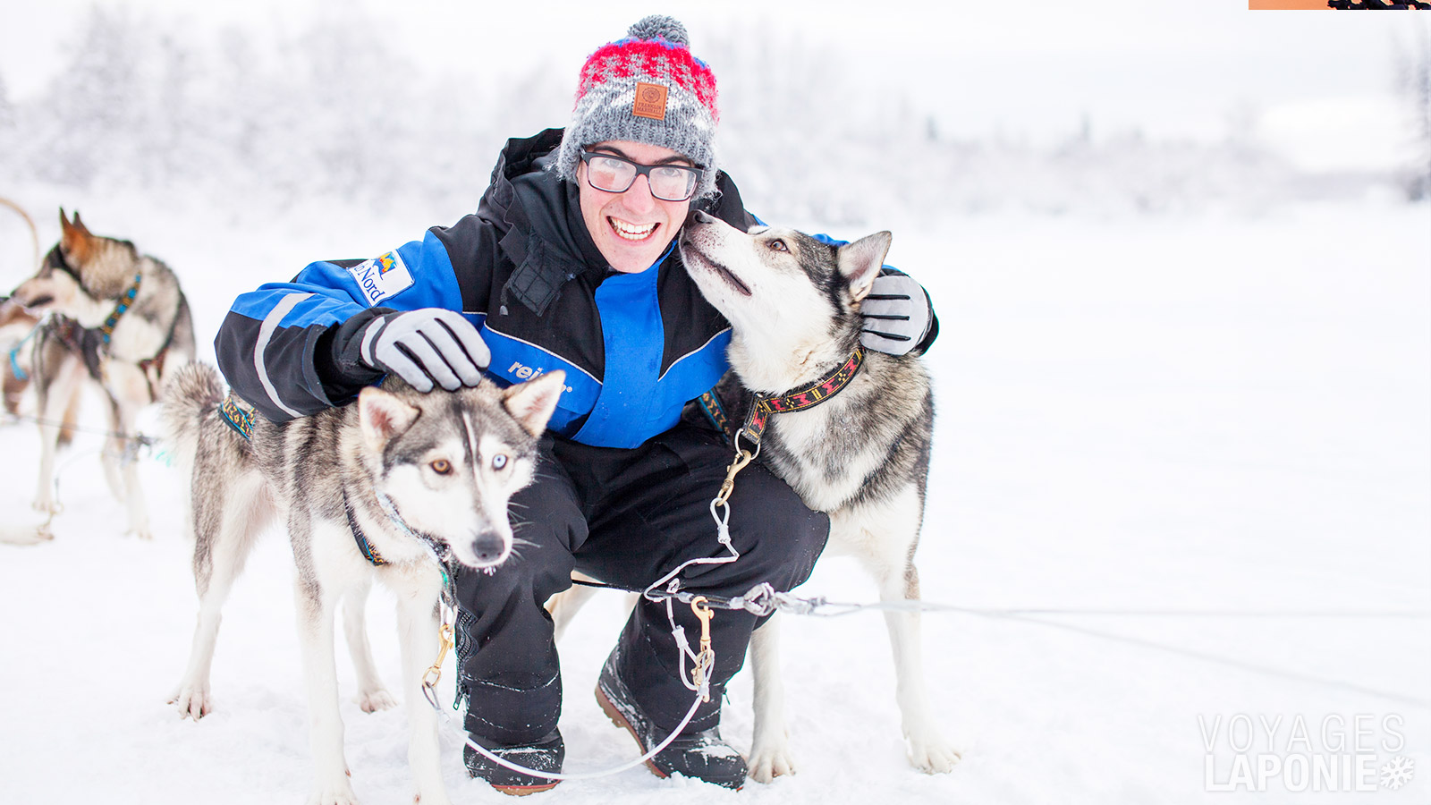 Rencontre avec les héros de la ferme de huskys