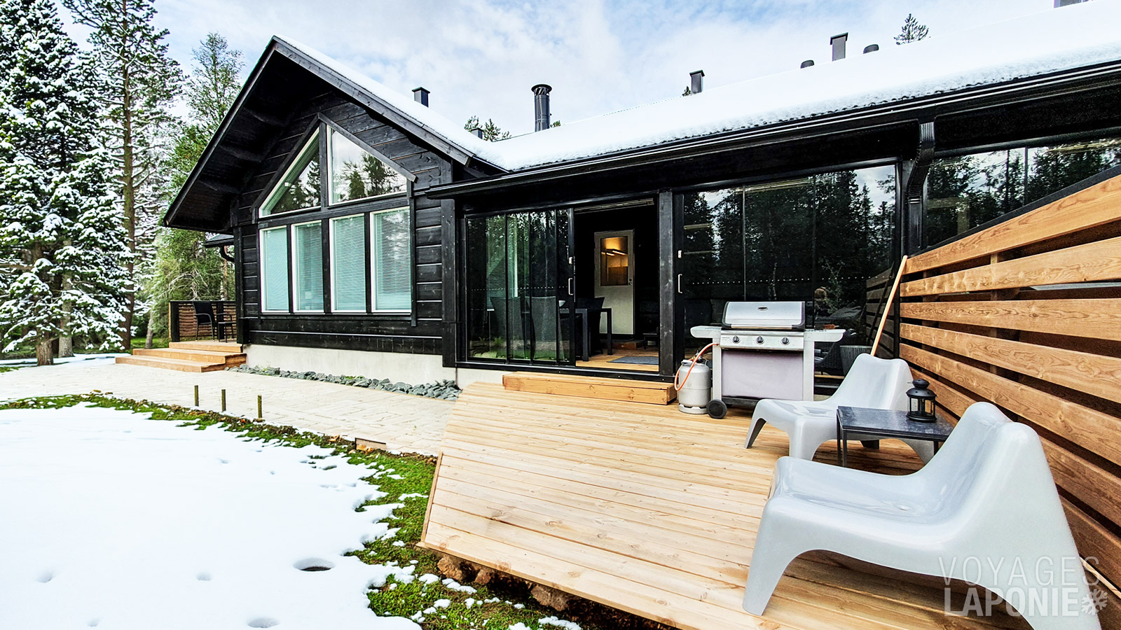 Le chalet Iisakin Portti est conçu pour accueillir jusqu’à 4 personnes
