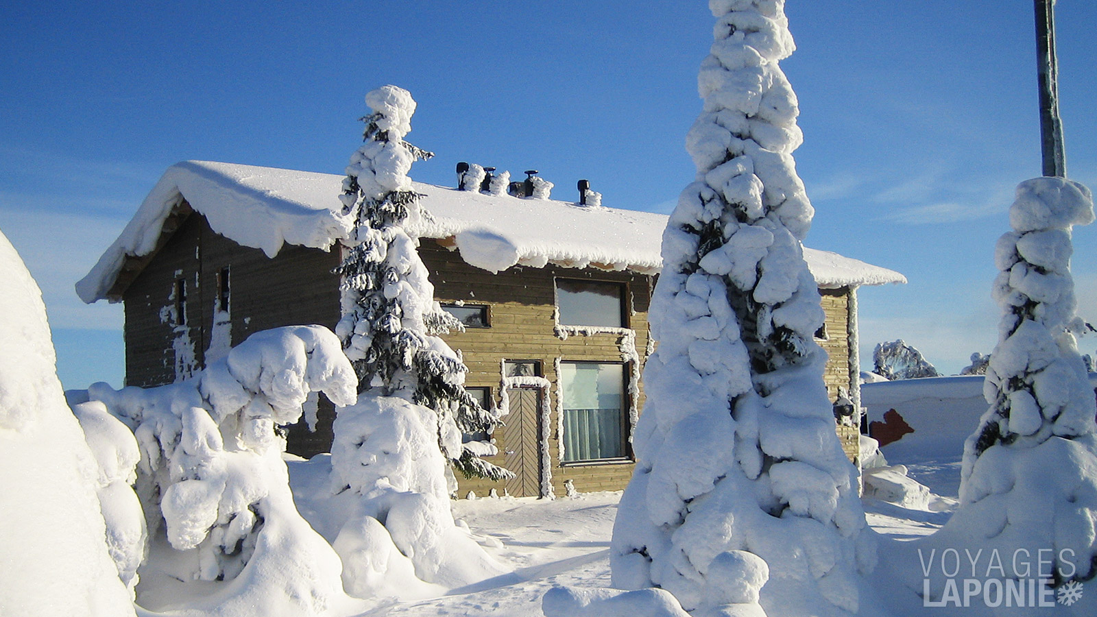 Les chalets plus grands de type 2 peuvent accueillir jusqu’à 7 personnes