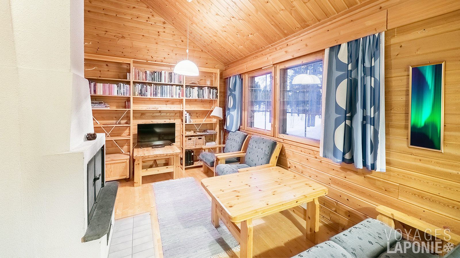 Vous avez également la possibilité de séjourner dans un chalet avec sauna privatif, moyennant un supplément