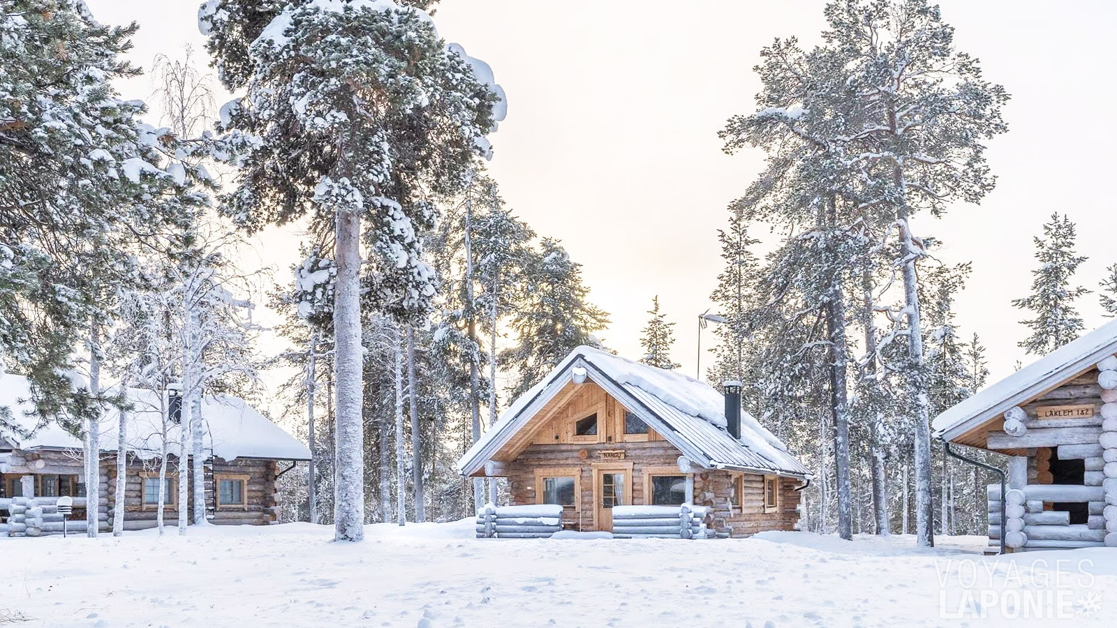 Les Log Cabins vous donnent la sensation d’être en pleine nature, sans renoncer au confort