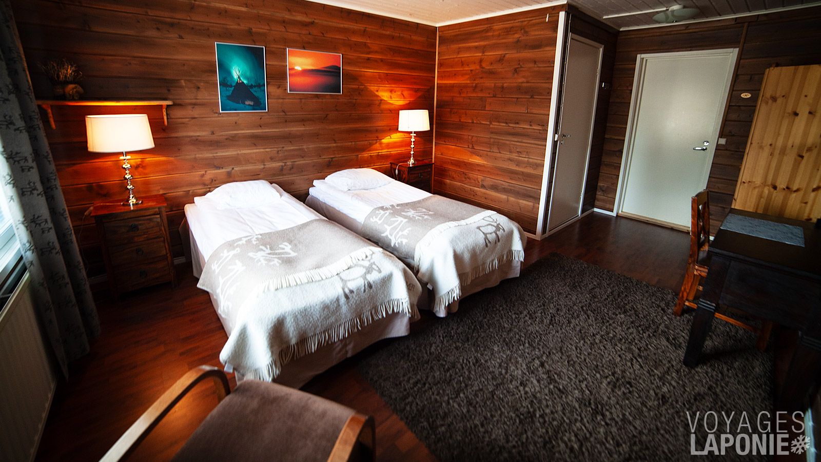 Les Wilderness Rooms se trouvent dans différents bâtiments du complexe hotelier