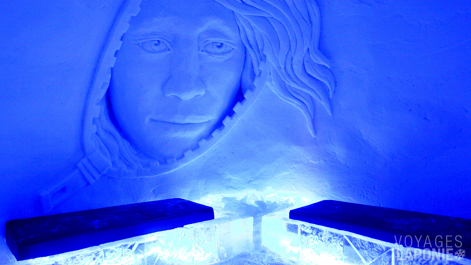 Le Snow Village est un chef-d’œuvre de glace et de neige parmi les plus beaux de Laponie