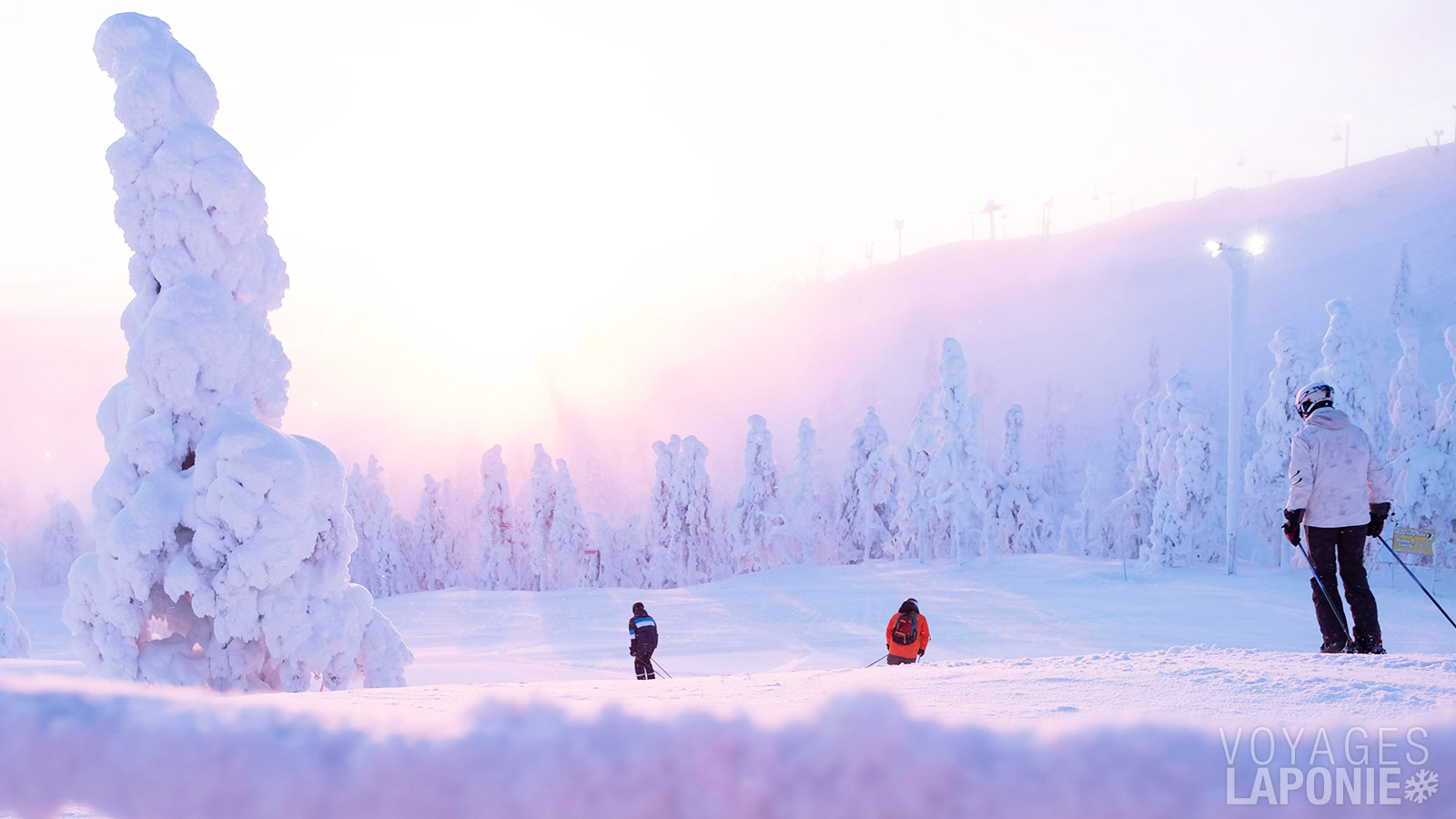 Ruka est aussi l’un des meilleurs domaines skiables de Finlande
