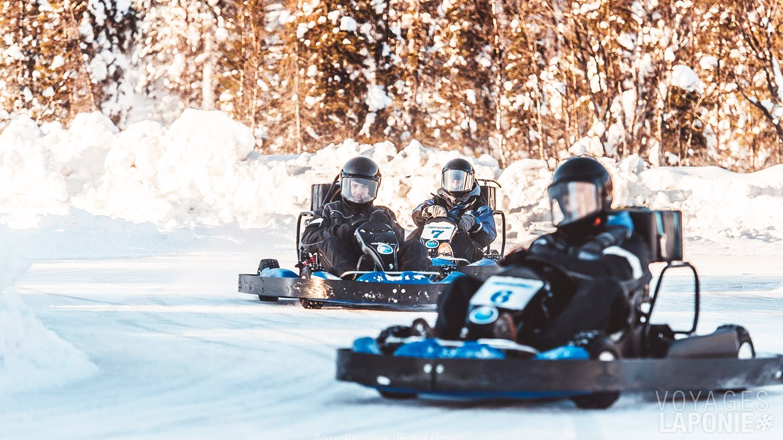 Vous pouvez étendre votre programme avec l’une des nombreuses excursions facultatives, telles que l’Icekarting