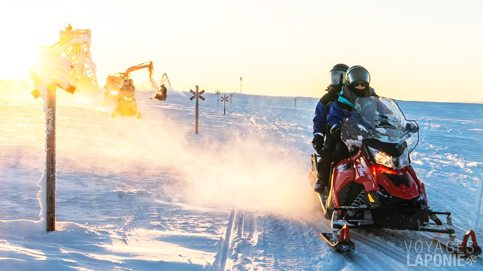 Lors d’un safari en motoneige, vous ressentez un grand sentiment de liberté