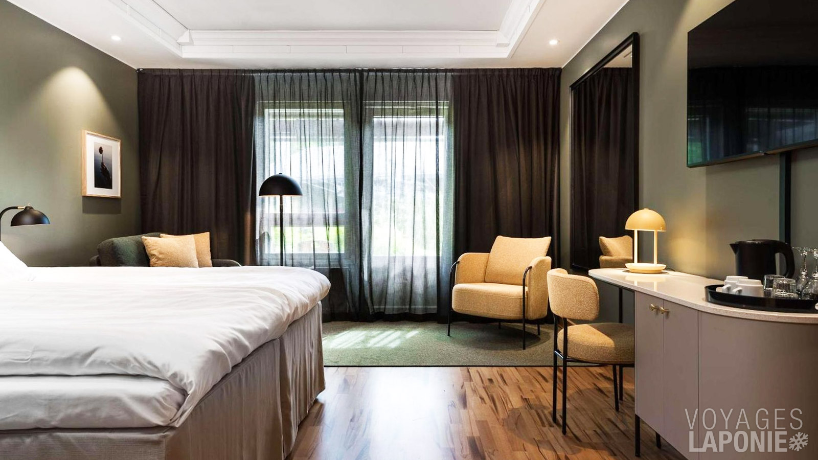 Côté hébergement, plusieurs types de chambres d’hôtel sont disponibles