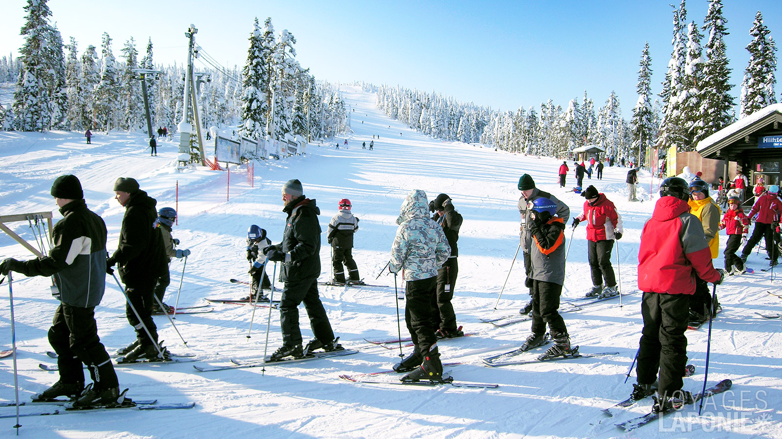 Lors d’une journée libre, les skieurs et les fondeurs peuvent se divertir à leur guise