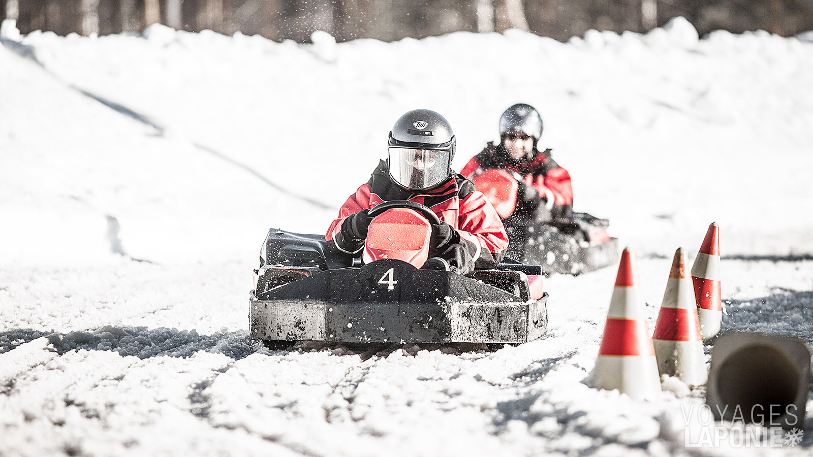 Profitez des nombreuses excursions facultatives, comme l’ice karting