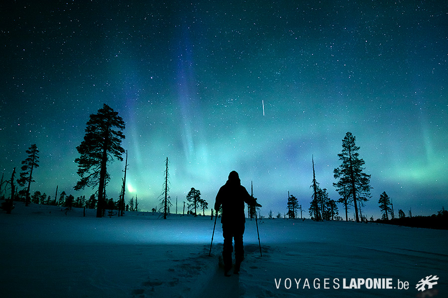 Point d'orgue d'un voyage en Laponie : les aurores boréales, un jeu de lumière spectaculaire aux portes du paradis