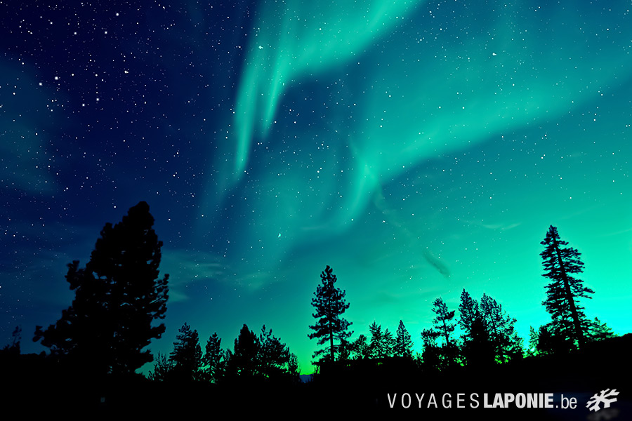 Point d’orgue d’un voyage en Laponie : l’aurore boréale, un phénomène naturel unique au monde, un jeu de lumière spectaculaire aux portes du paradis
