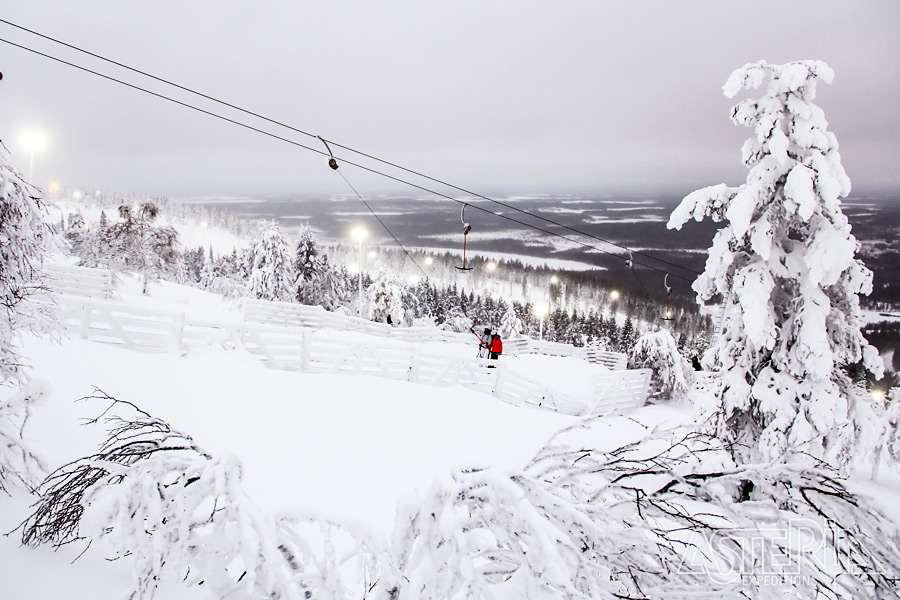 Les pistes de ski de Levi font partie des meilleures de la Laponie finlandaise